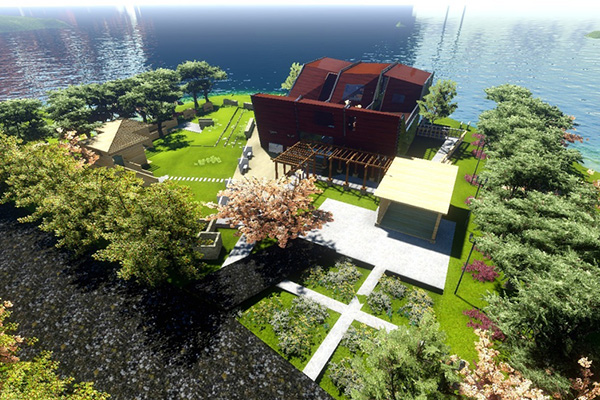 別墅設計規(guī)劃中庭院設計的風格種類