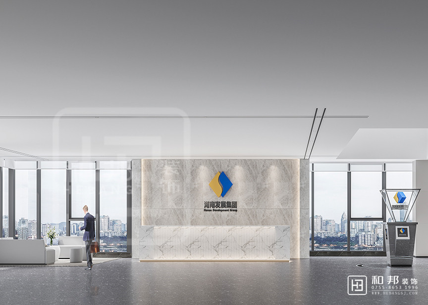 不同規模企業辦公室前臺怎么裝修設計以及有哪些建議？